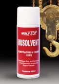 Molyslip RUSOLVENT（渗透和松锈剂）可以迅速和高效地渗透、松动锈蚀或腐蚀‘卡死’的零件